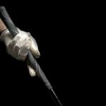 Detail of hand grip during exercise